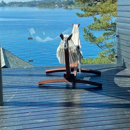 Nydelig Ved Sjoen Med Oppvarmet Basseng 别墅 *