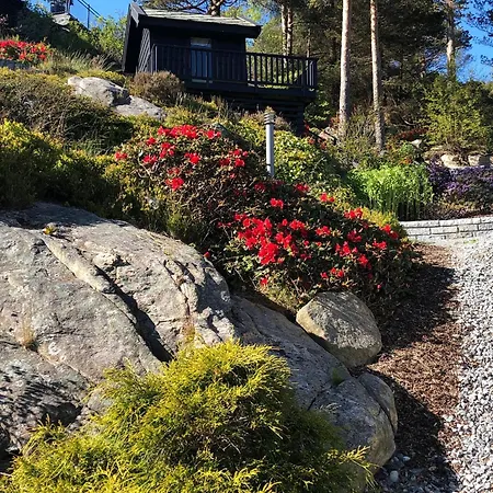 Nydelig Ved Sjoen Med Oppvarmet Basseng 别墅 卑爾根